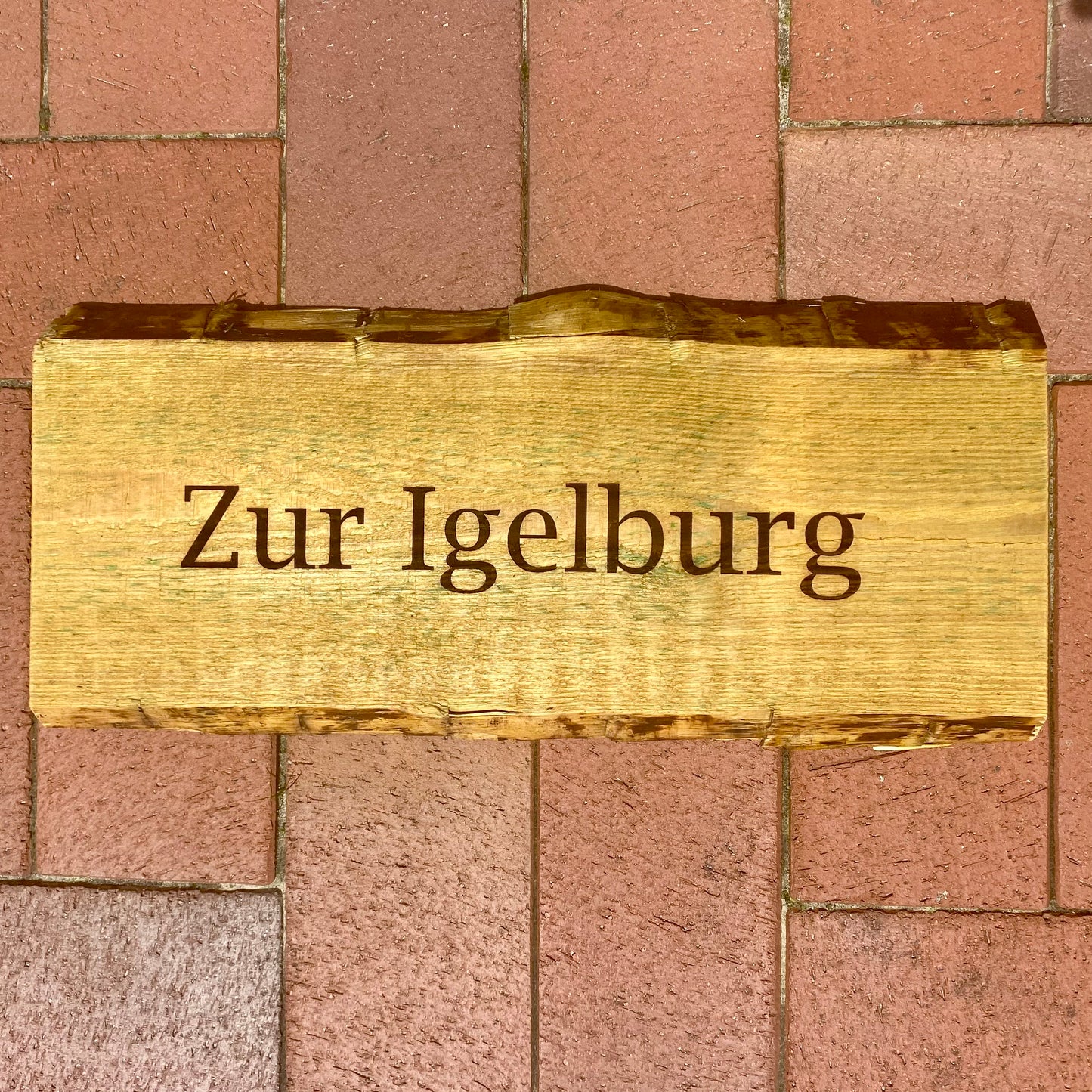 Holzschild 45cm Unbesäumt