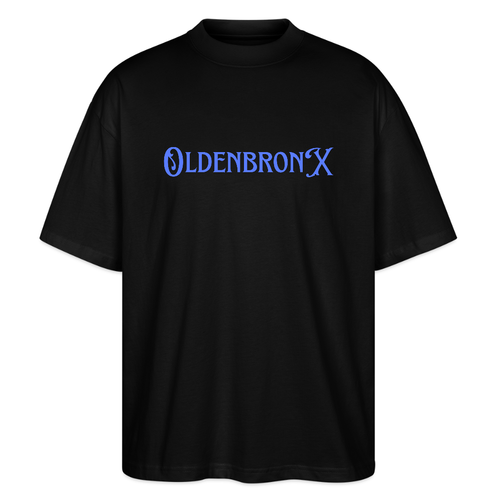 OLDENBRONX Unisex Bio T-Shirt Overzised - Schwarz