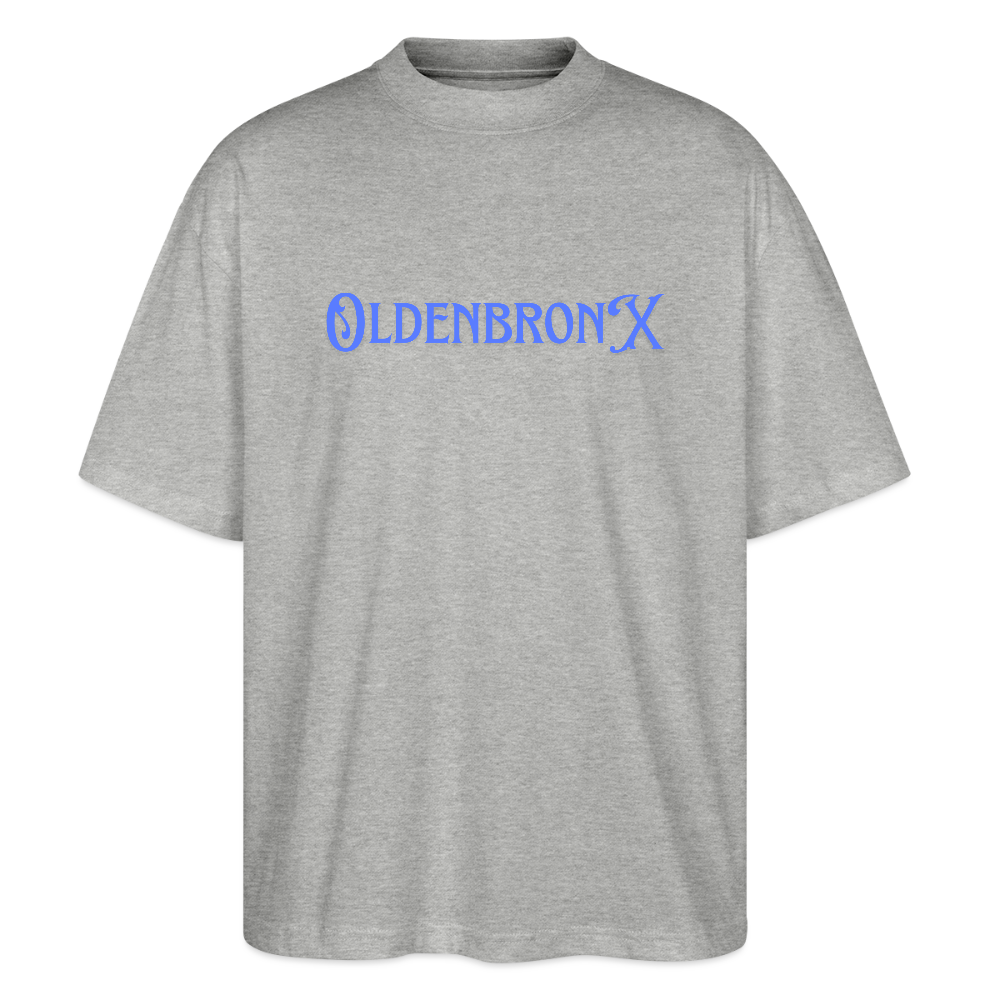 OLDENBRONX Unisex Bio T-Shirt Overzised - Grau meliert