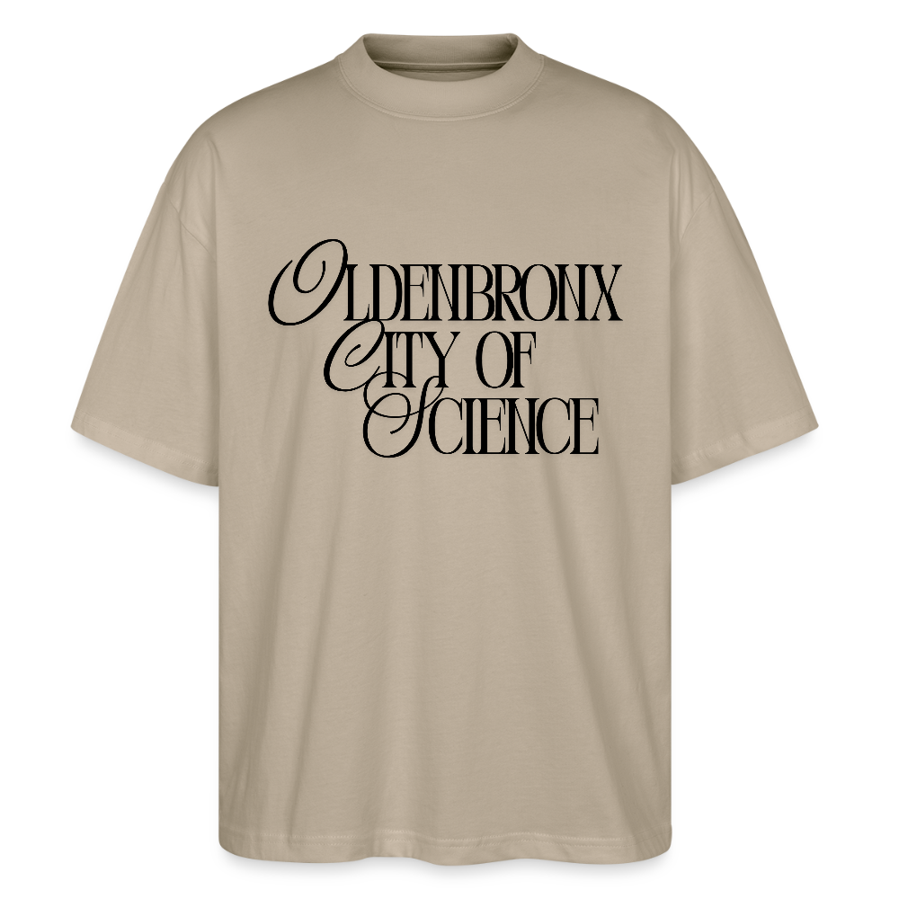 OLDENBRONX Unisex Bio T-Shirt Overzised - Steingrau