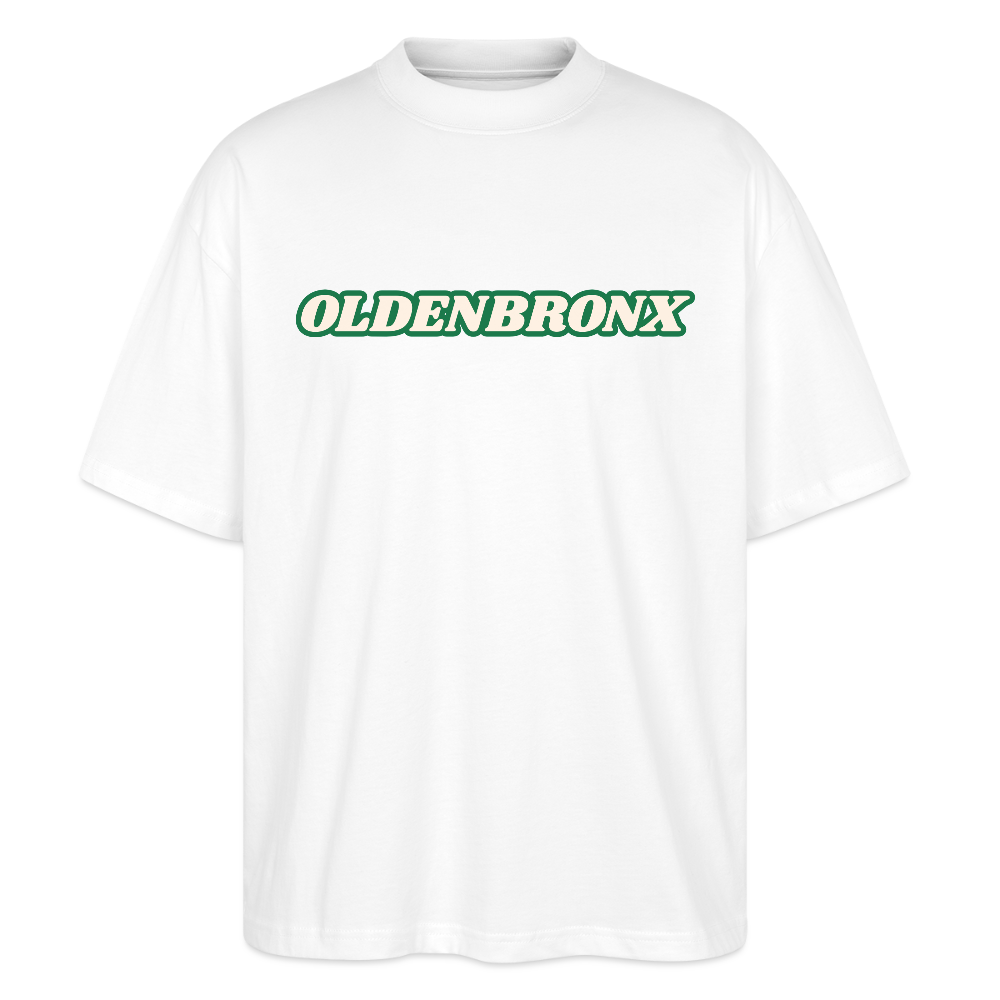 OLDENBRONX Unisex Bio T-Shirt Overzised - Weiß