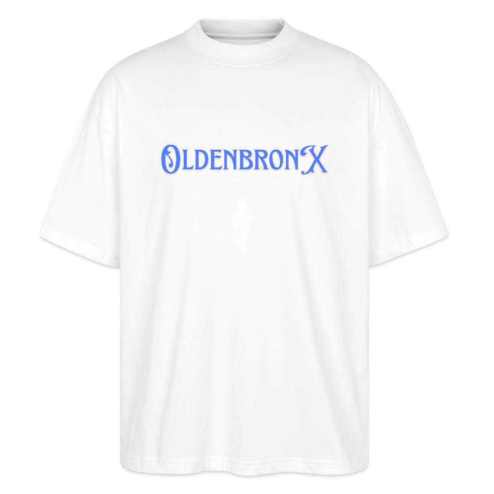 OLDENBRONX Unisex Bio T-Shirt Overzised - Weiß