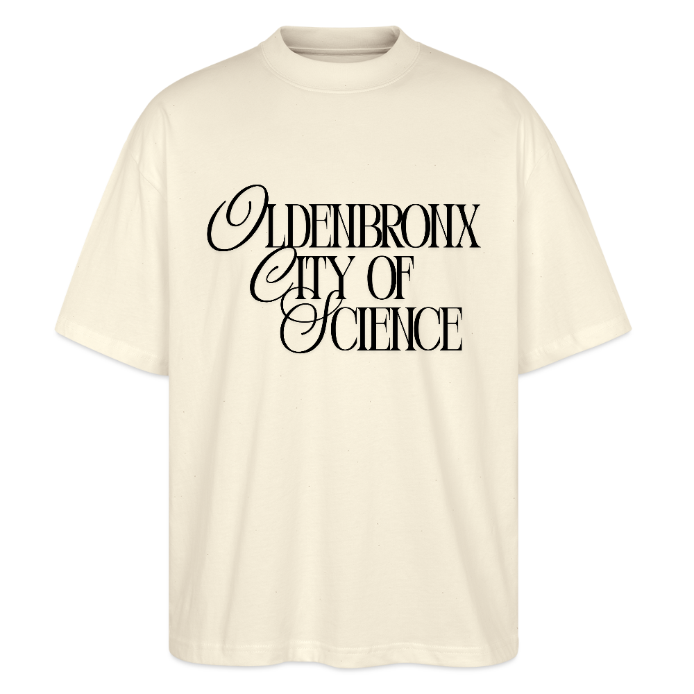 OLDENBRONX Unisex Bio T-Shirt Overzised - Weißgrau