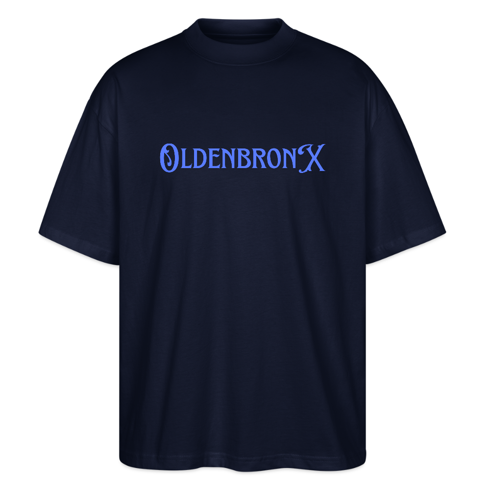 OLDENBRONX Unisex Bio T-Shirt Overzised - Navy