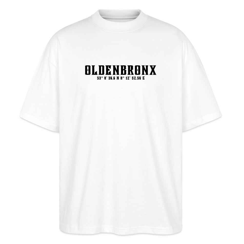 OLDENBRONX Unisex Oversize Bio-T-Shirt - Weiß
