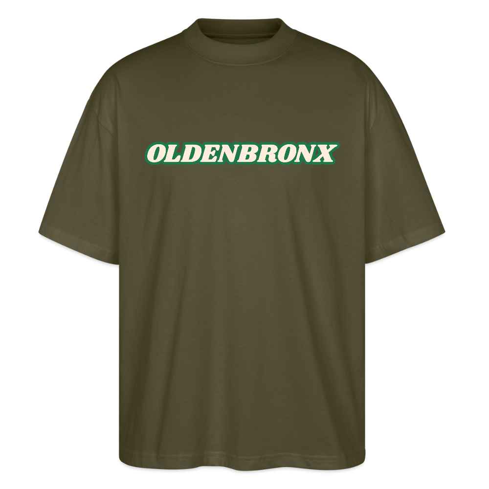 OLDENBRONX Unisex Bio T-Shirt Overzised - Khaki
