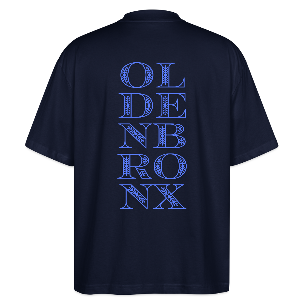 OLDENBRONX Unisex Bio T-Shirt Overzised - Navy
