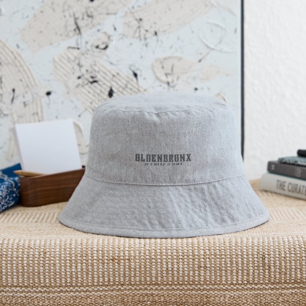 Oldenbronx Bio Bucket Hat - Grau meliert