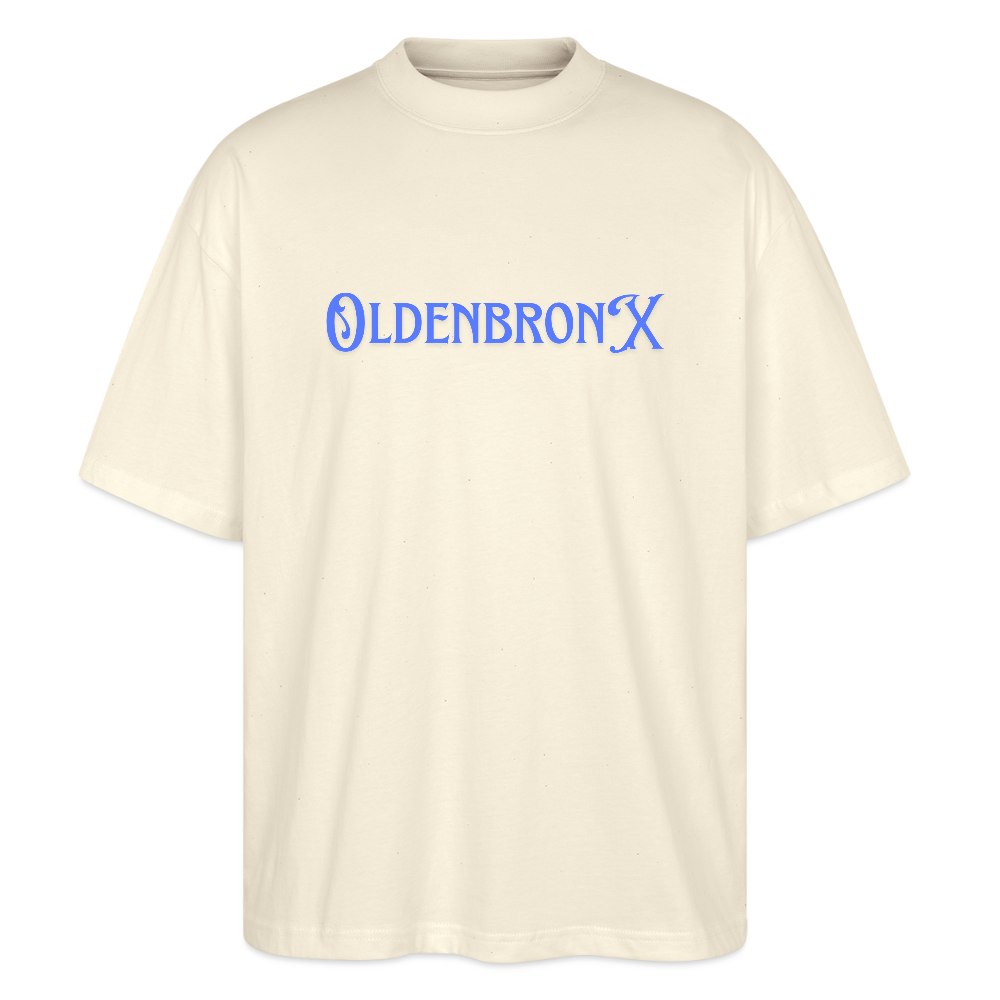 OLDENBRONX Unisex Bio T-Shirt Overzised - Weißgrau