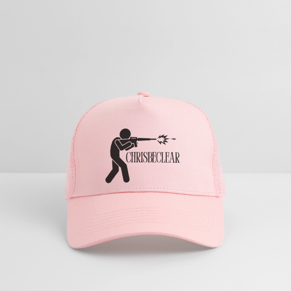 Trucker Cap CHRISBECLEAR Schütze - Hellrosa