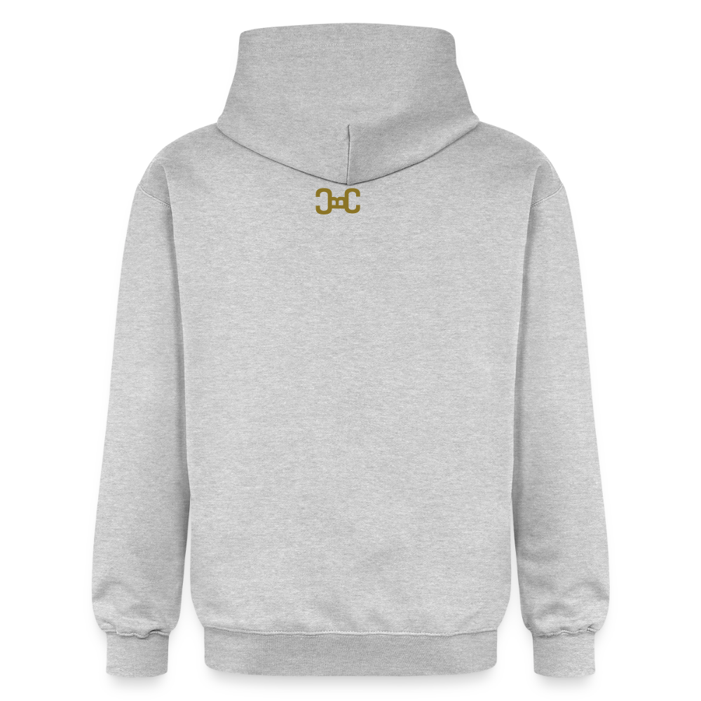 OLDENBRONX Unisex Softstyle® Midweight Hoodie - Hellgrau meliert