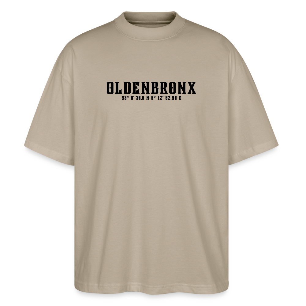 OLDENBRONX Unisex Oversize Bio-T-Shirt - Steingrau