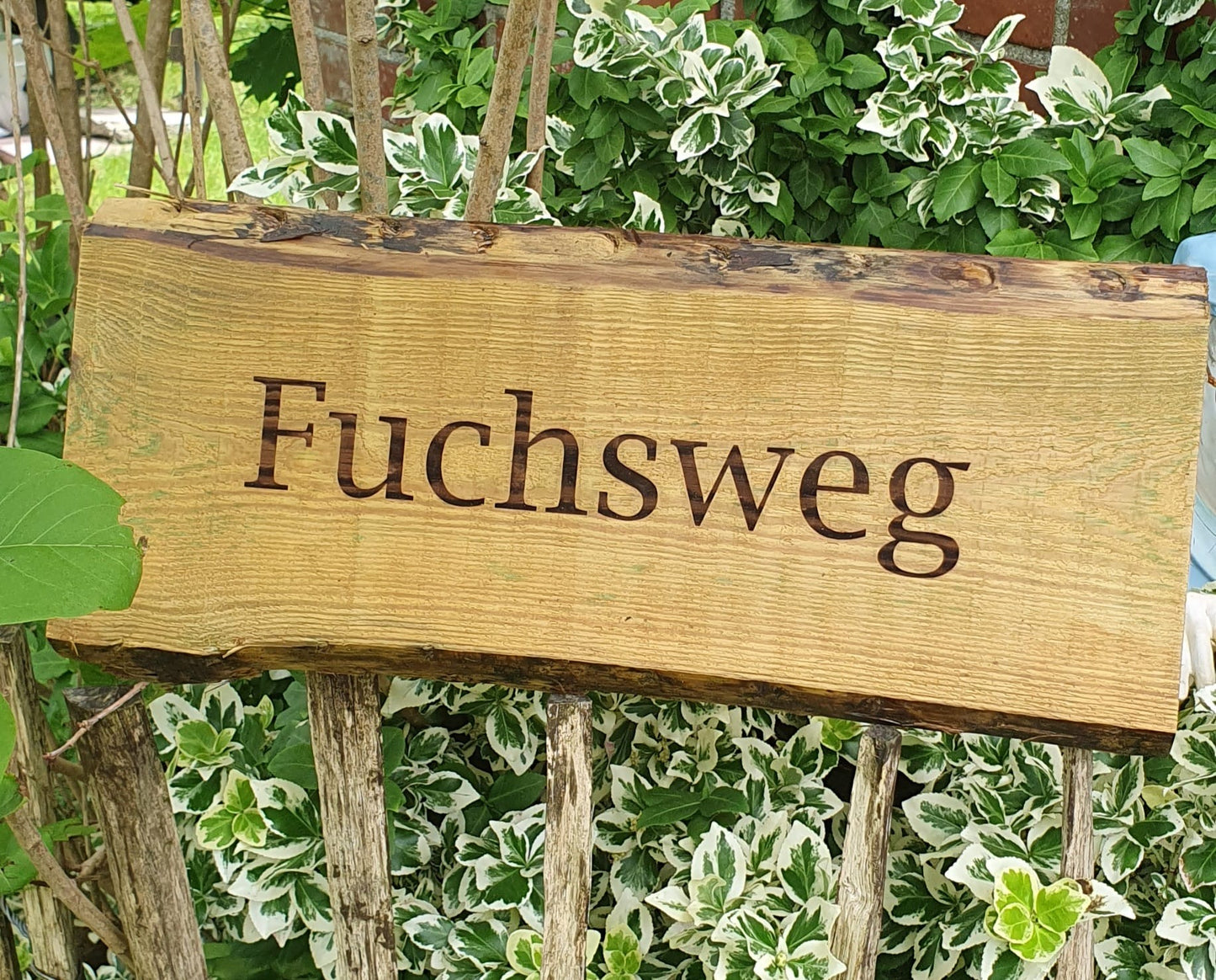 Holzschild 45cm Unbesäumt
