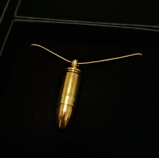 Halskette Patrone 9mm