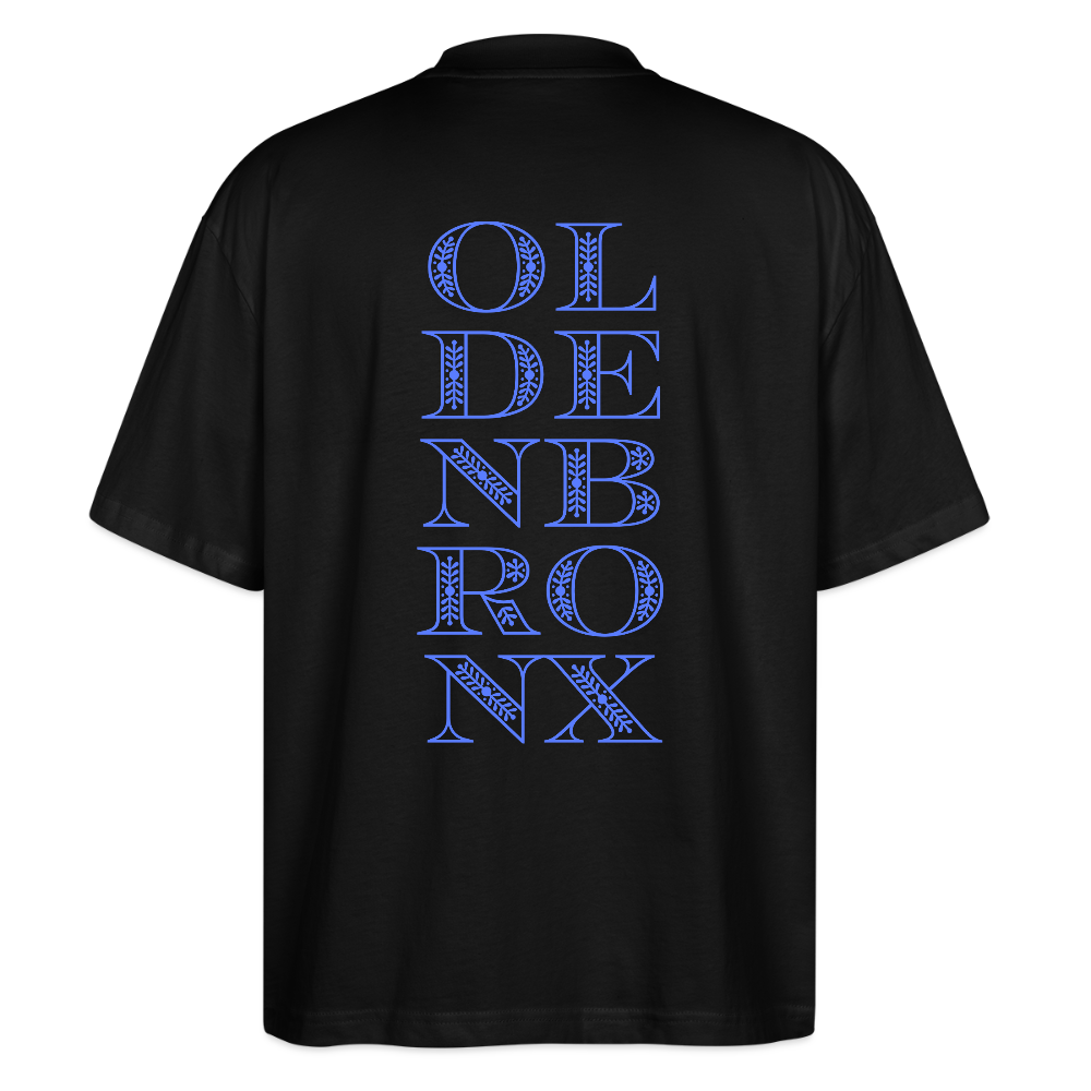 OLDENBRONX Unisex Bio T-Shirt Overzised - Schwarz