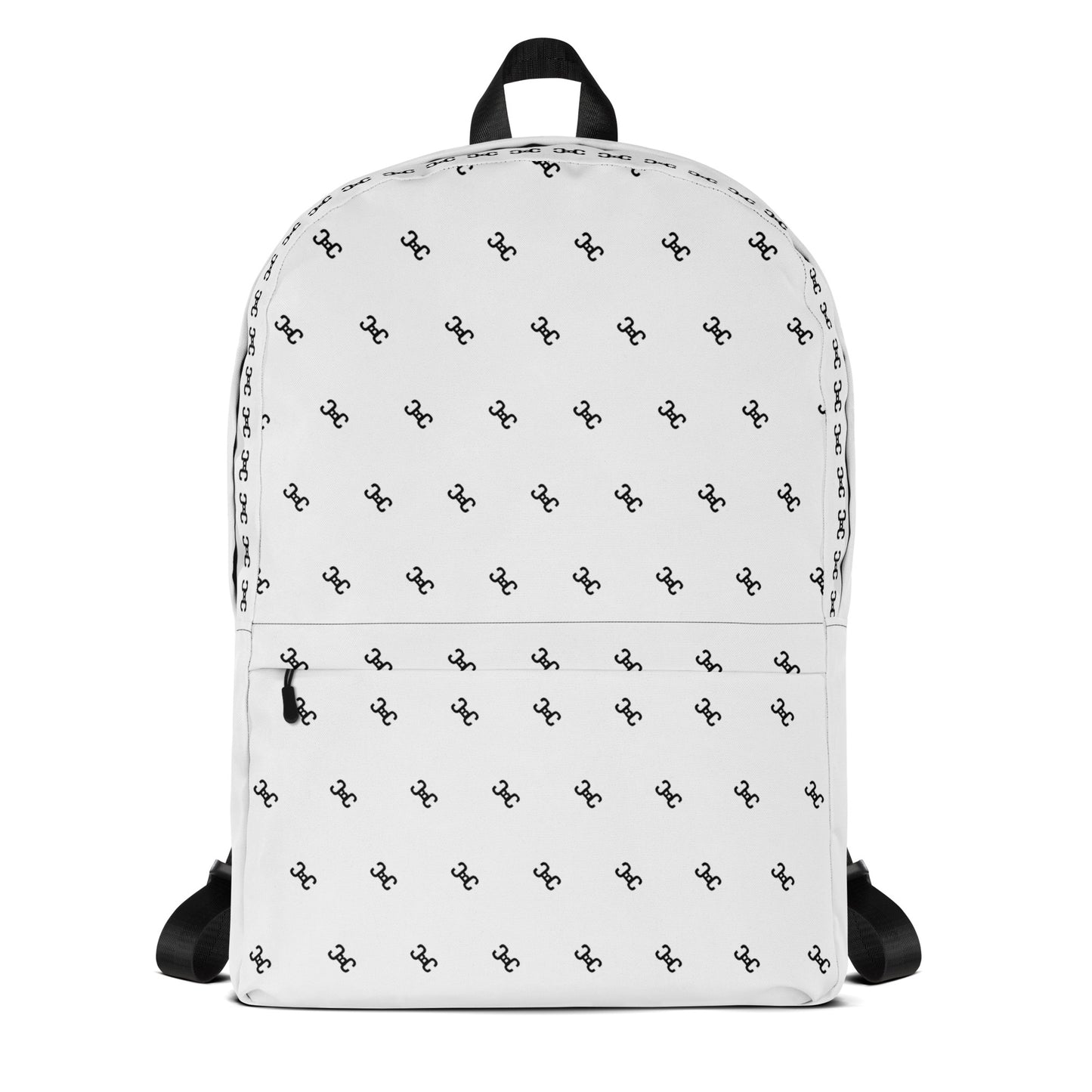 WhiteBackpack AlloverCBC