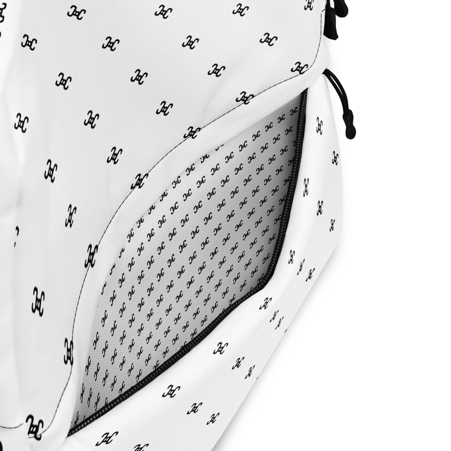WhiteBackpack AlloverCBC