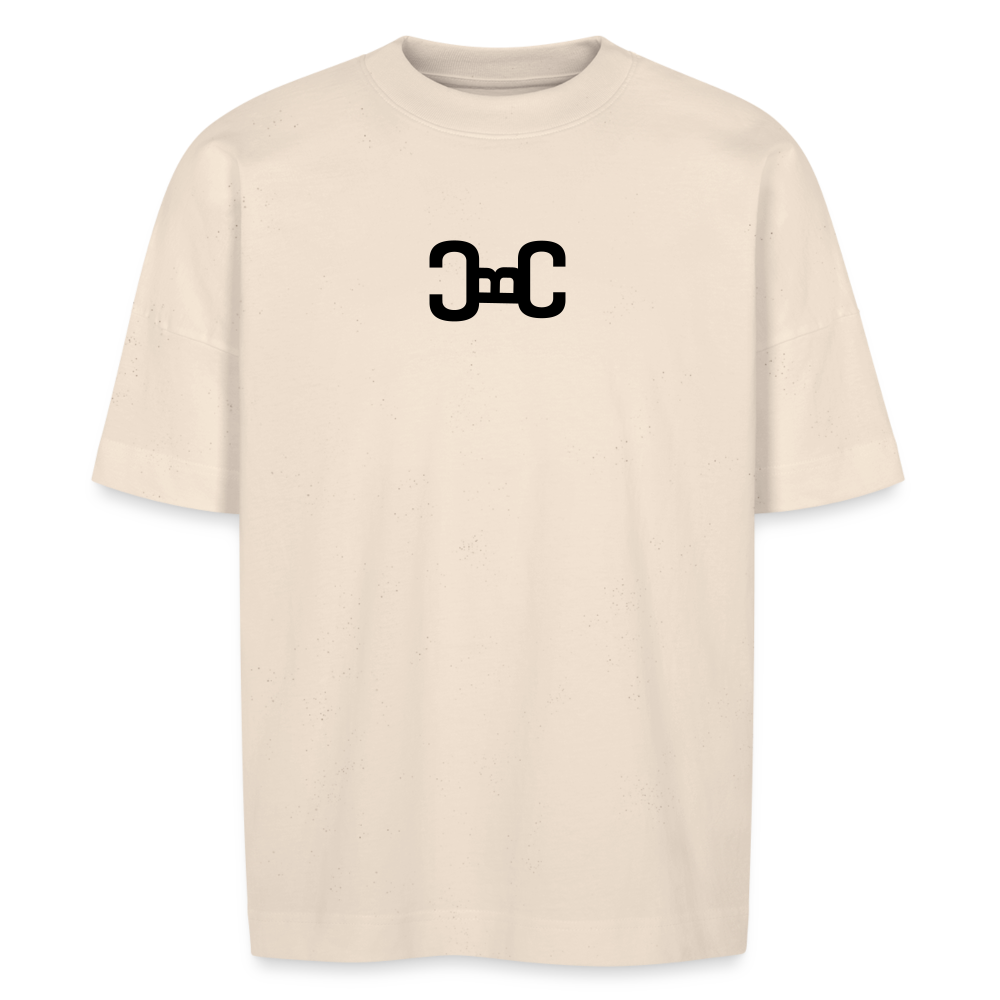 CBC Unisex Oversize Bio-T-Shirt - Naturweiß