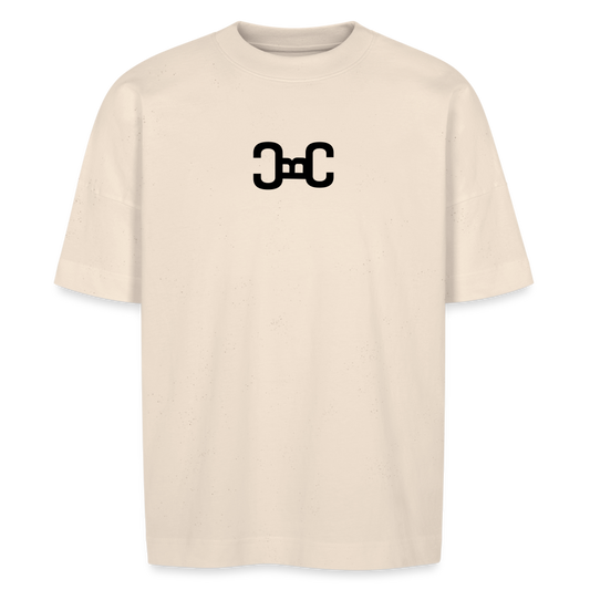 CBC Unisex Oversize Bio-T-Shirt - Naturweiß