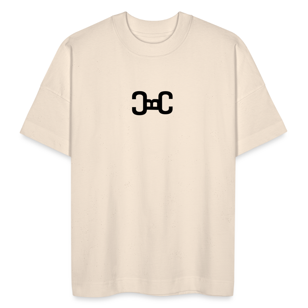 CBC Unisex Oversize Bio-T-Shirt - Naturweiß