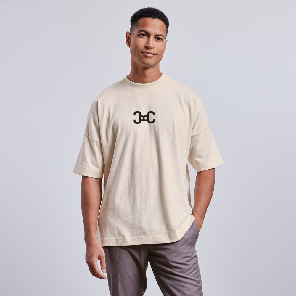 CBC Unisex Oversize Bio-T-Shirt - Naturweiß