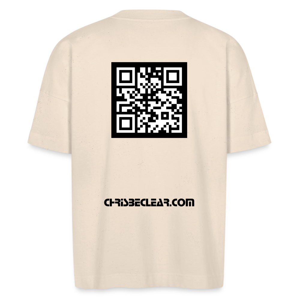 CBC Unisex Oversize Bio-T-Shirt - Naturweiß