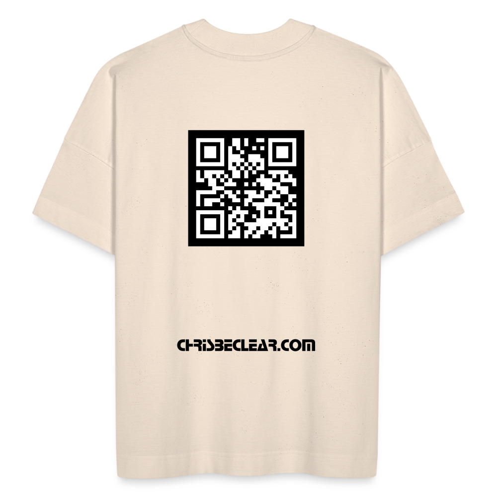 CBC Unisex Oversize Bio-T-Shirt - Naturweiß