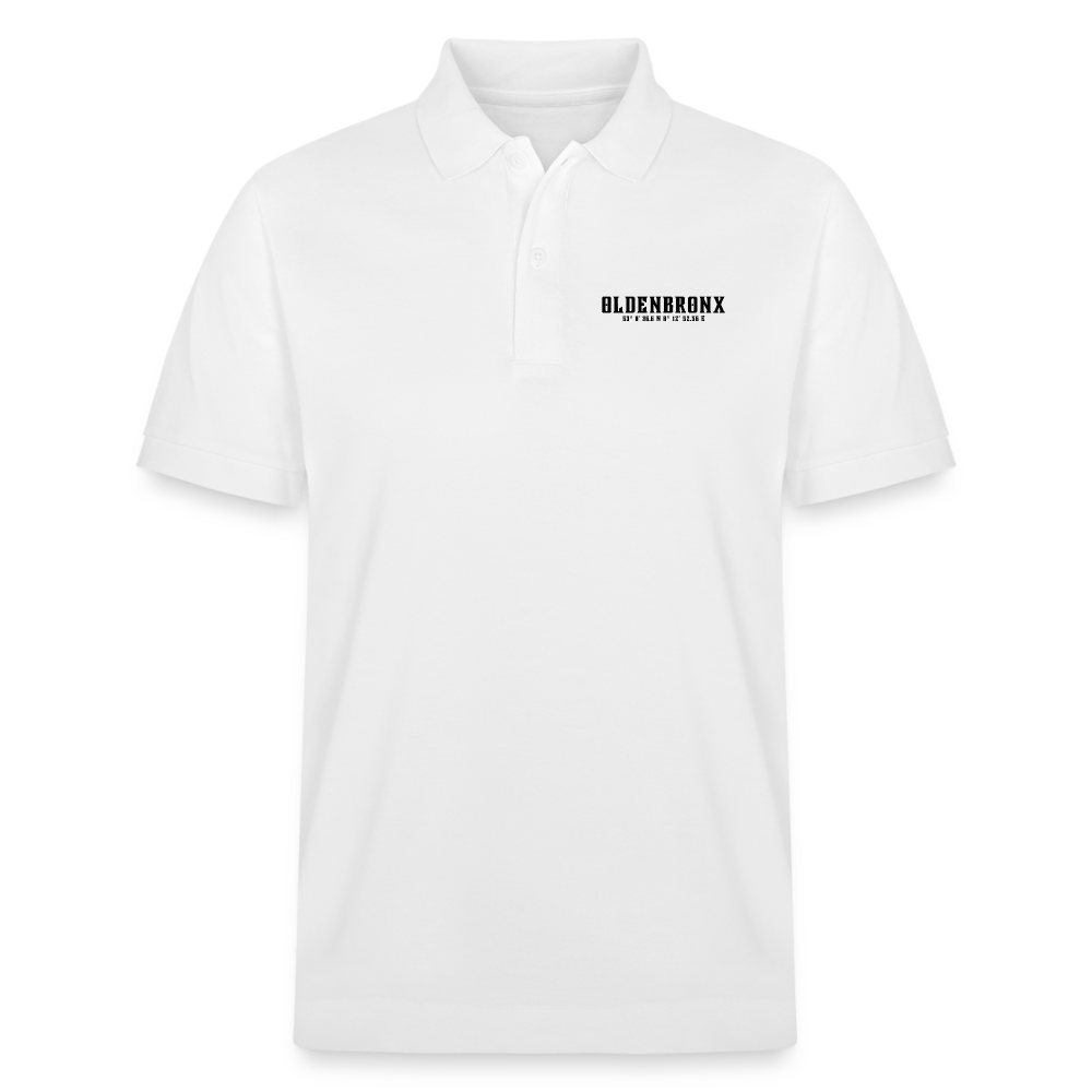 OLDENBRONX Unisex Bio-Poloshirt - weiß