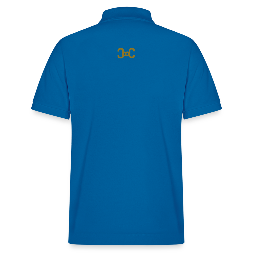 OLDENBRONX Unisex Bio-Poloshirt - Königsblau