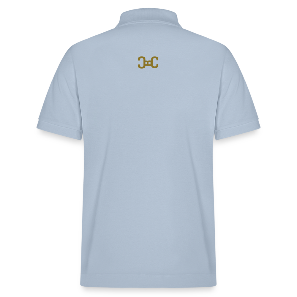 OLDENBRONX Unisex Bio-Poloshirt - sky Blue