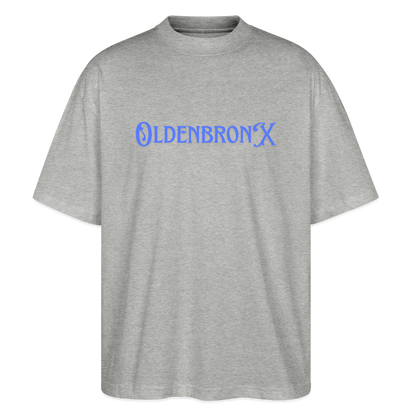 OLDENBRONX Unisex Bio T-Shirt Overzised - Grau meliert