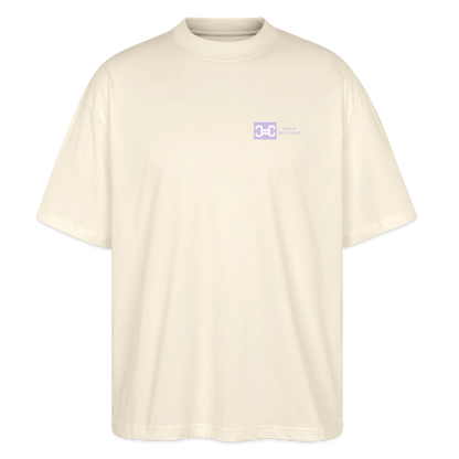 Georges Oversized Unisex Bio T-Shirt - Natur