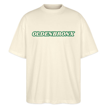 OLDENBRONX Unisex Bio T-Shirt Overzised - Weißgrau