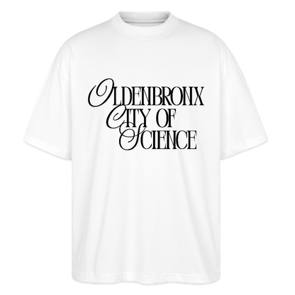 OLDENBRONX Unisex Bio T-Shirt Overzised - Weiß