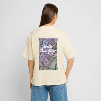 Georges Oversized Unisex Bio T-Shirt - Natur
