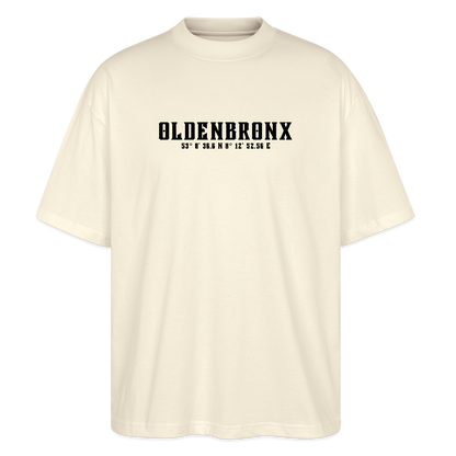 OLDENBRONX Unisex Oversize Bio-T-Shirt - Weißgrau