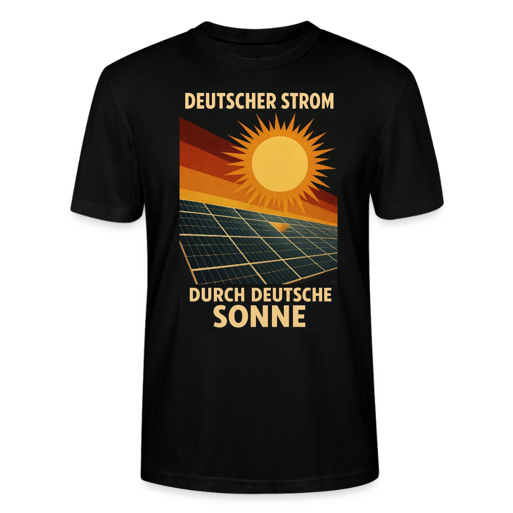 Deutsche Sonne Shirt - Schwarz