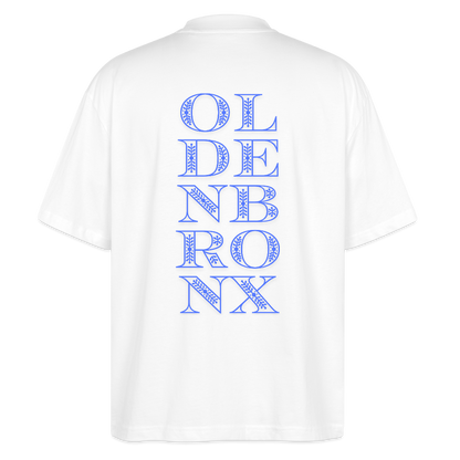 OLDENBRONX Unisex Bio T-Shirt Overzised - Weiß