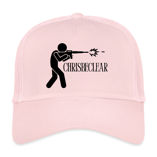 Trucker Cap CHRISBECLEAR Schütze - Hellrosa