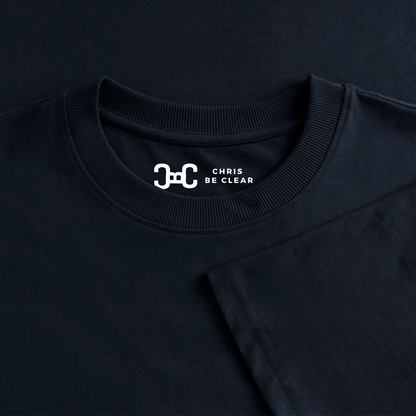 Deutsche Zukunft Oversize Bio-Shirt - Navy