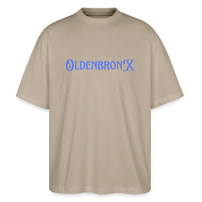 OLDENBRONX Unisex Bio T-Shirt Overzised - Steingrau