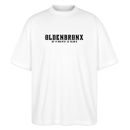 OLDENBRONX Unisex Oversize Bio-T-Shirt - Weiß