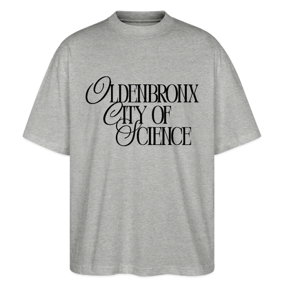 OLDENBRONX Unisex Bio T-Shirt Overzised - Grau meliert