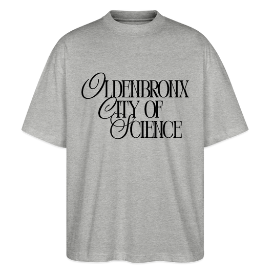 OLDENBRONX Unisex Bio T-Shirt Overzised - Grau meliert
