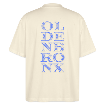 OLDENBRONX Unisex Bio T-Shirt Overzised - Weißgrau