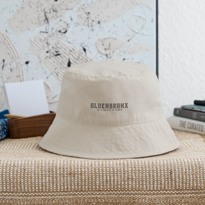 Oldenbronx Bio Bucket Hat - Naturweiß