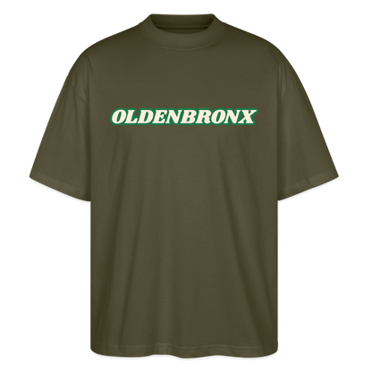 OLDENBRONX Unisex Bio T-Shirt Overzised - Khaki