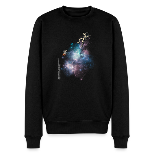 Männer Astronauten Pullover - Schwarz