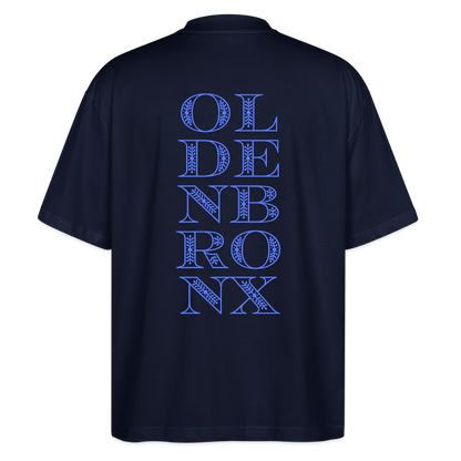 OLDENBRONX Unisex Bio T-Shirt Overzised - Navy