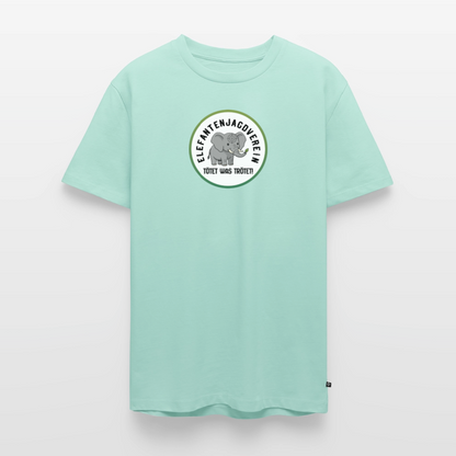 Männer Premium Bio T-Shirt Elefantenjagdverein - Mint 